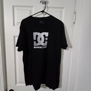 DC Black and White Short Sleeve Tee